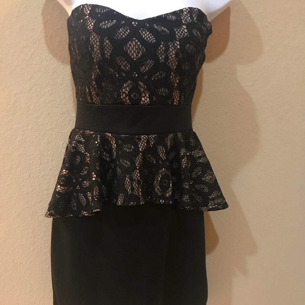 Sexy black party dress